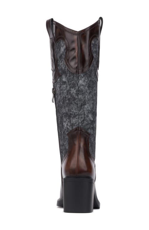 Torgeis Velda Western Boot In Denim