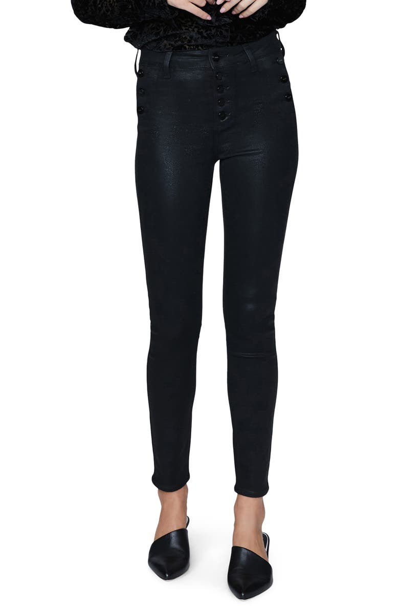 PAIGE Emmie Coated Ultra Skinny Jeans | Nordstrom
