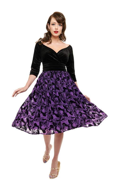 UNIQUE VINTAGE UNIQUE VINTAGE 1950S MARCELINE SWING DRESS