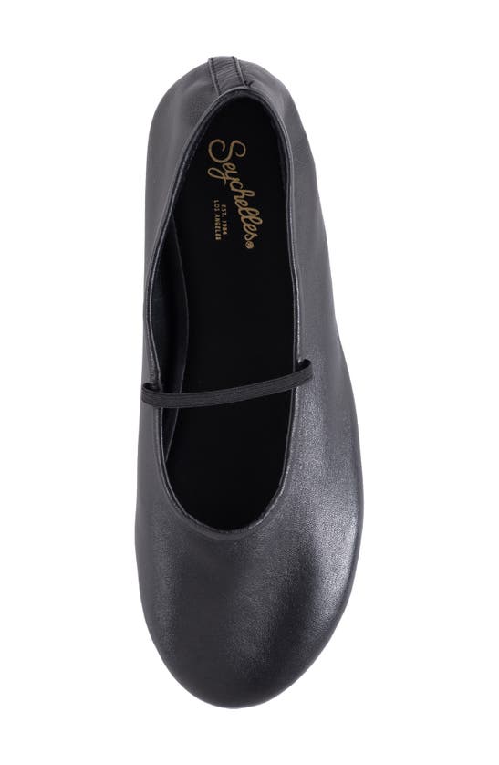 Seychelles Neon Moon Mary Jane Flat In Black
