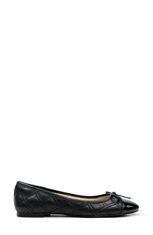 Shop Yosi Samra Sadie Ballet Flat In Black/black