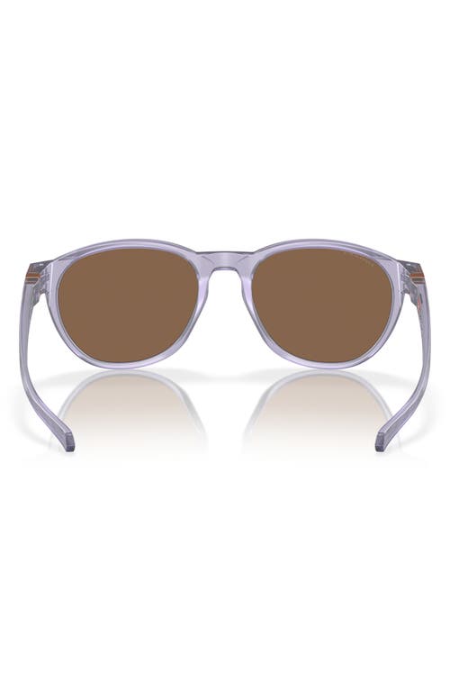 Oakley Reedmace Re-discover Collection Sunglasses In Matte Lilac/prizm Bronze