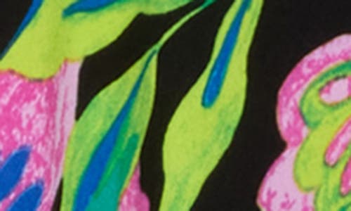 By Design Lauren Maxi Dress In Neon Flowers