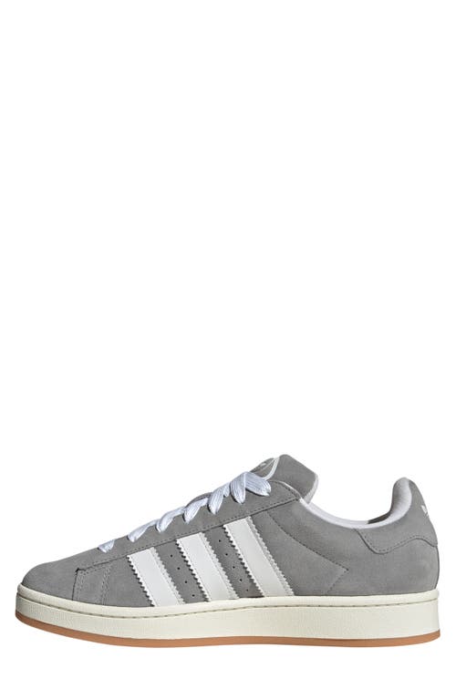 Adidas Originals Campus Sneaker In Grey/white/off White