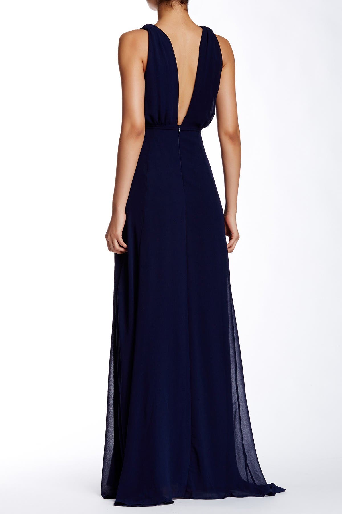 dee elly plunging maxi dress