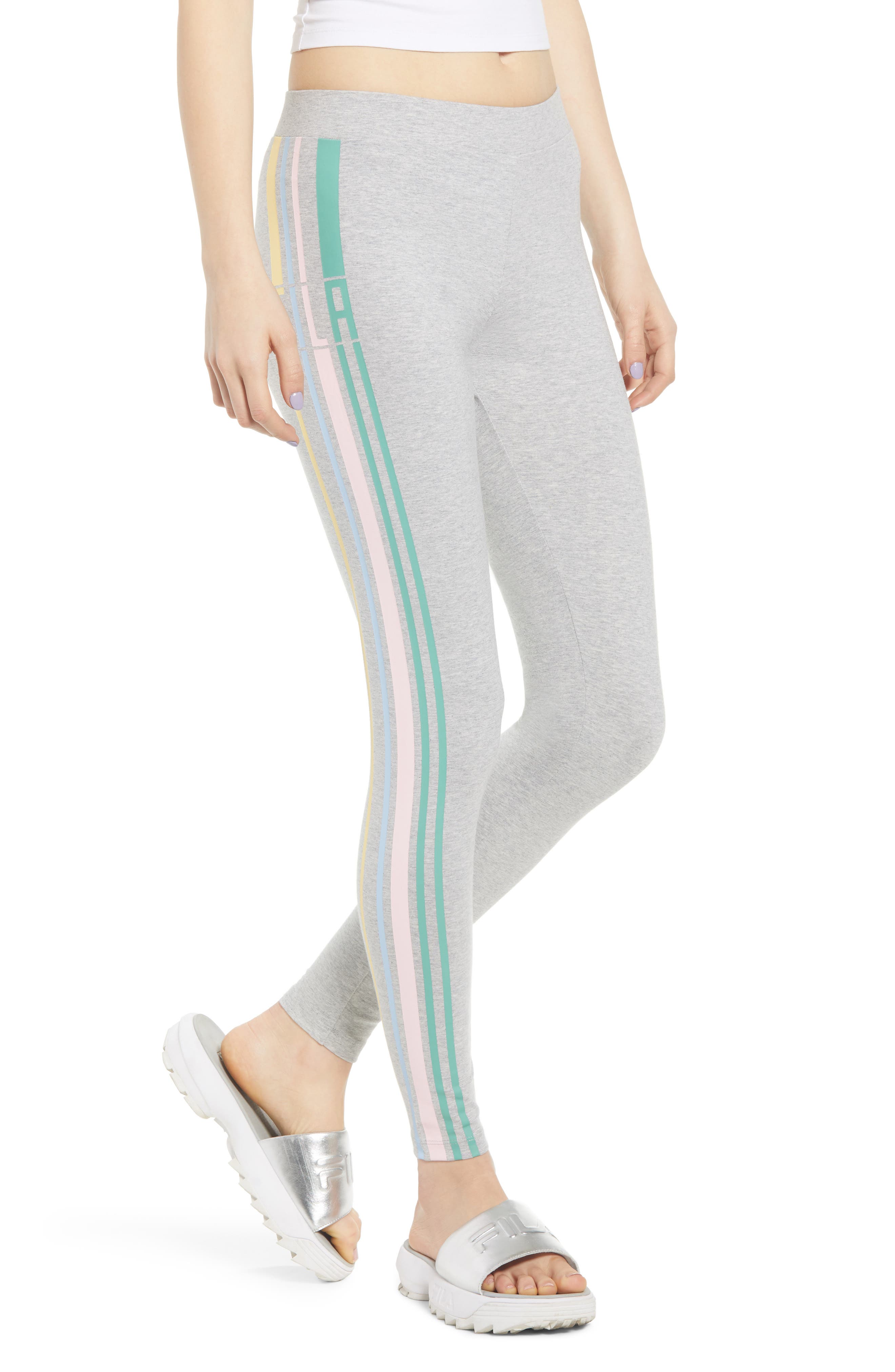 fila stripe leggings