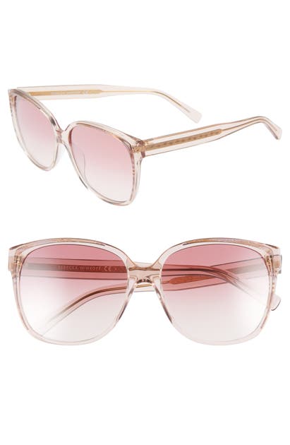 Rebecca Minkoff Jane1 57mm Sunglasses In Pink