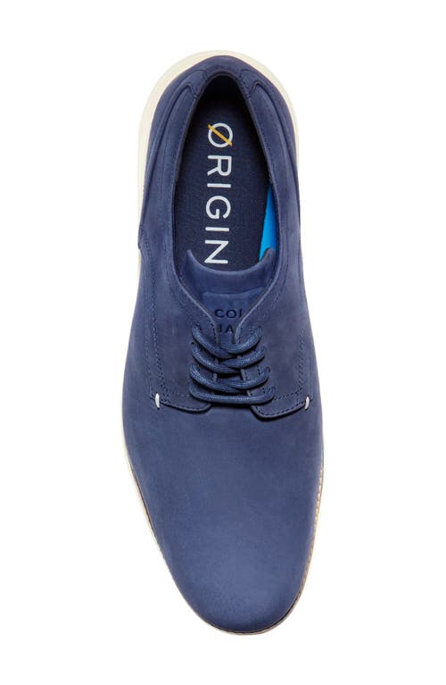 Cole Haan Originalgrand Cloudfeel Oxford In Navy Blazer Nubuck