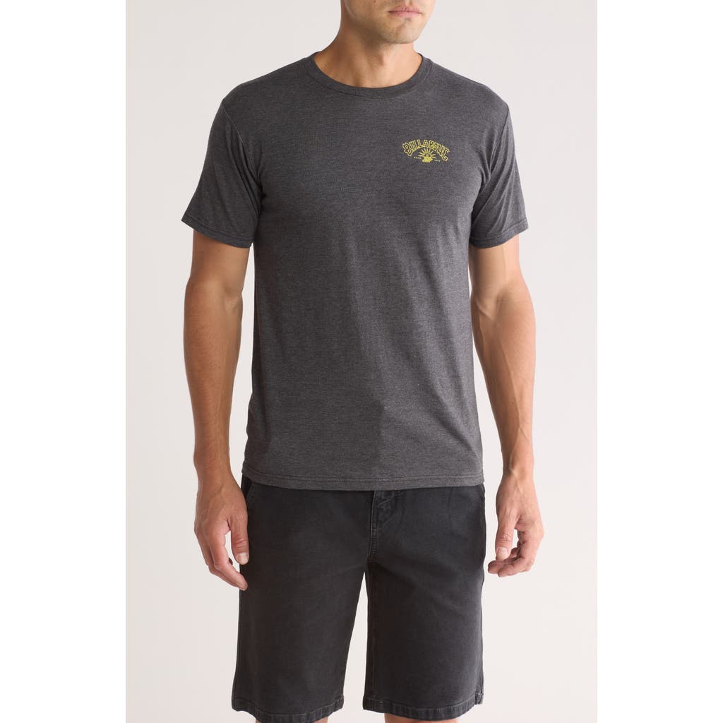 Billabong Insanely Chill Graphic Print T-shirt In Gray