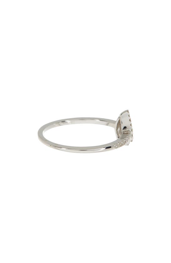 Shop Meira T Diamond Ring In White Gold