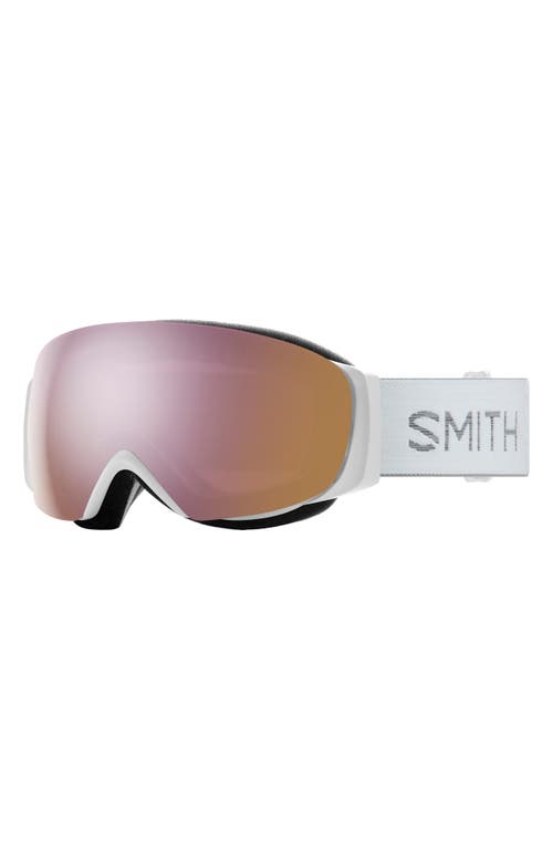 I/O MAG 164mm Snow Goggles in White /Rose Gold