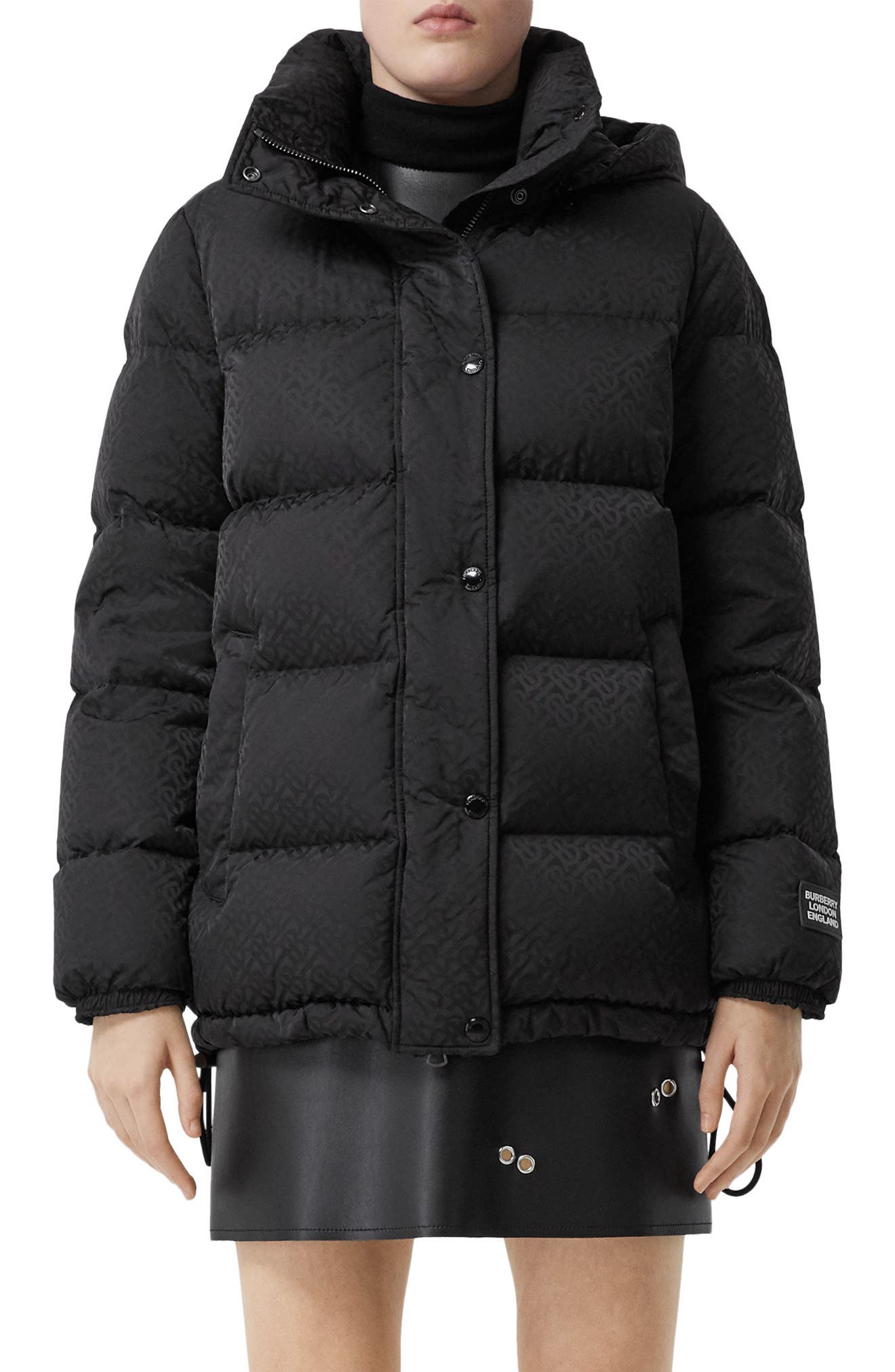 burberry fur collar