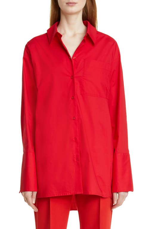 Birgitte Herskind Valentina Flare Leg Pants in Red