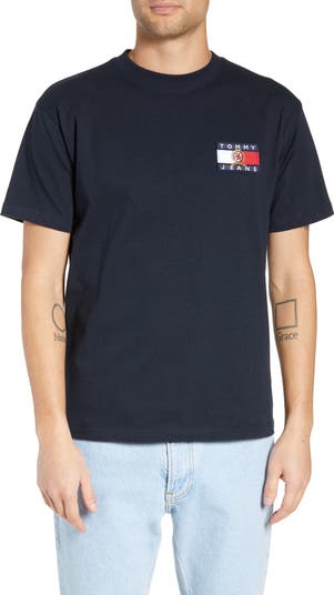 TOMMY JEANS Crest Flag Logo T-Shirt