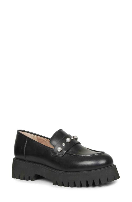 Shop Saint G Fern Platform Loafer In Black