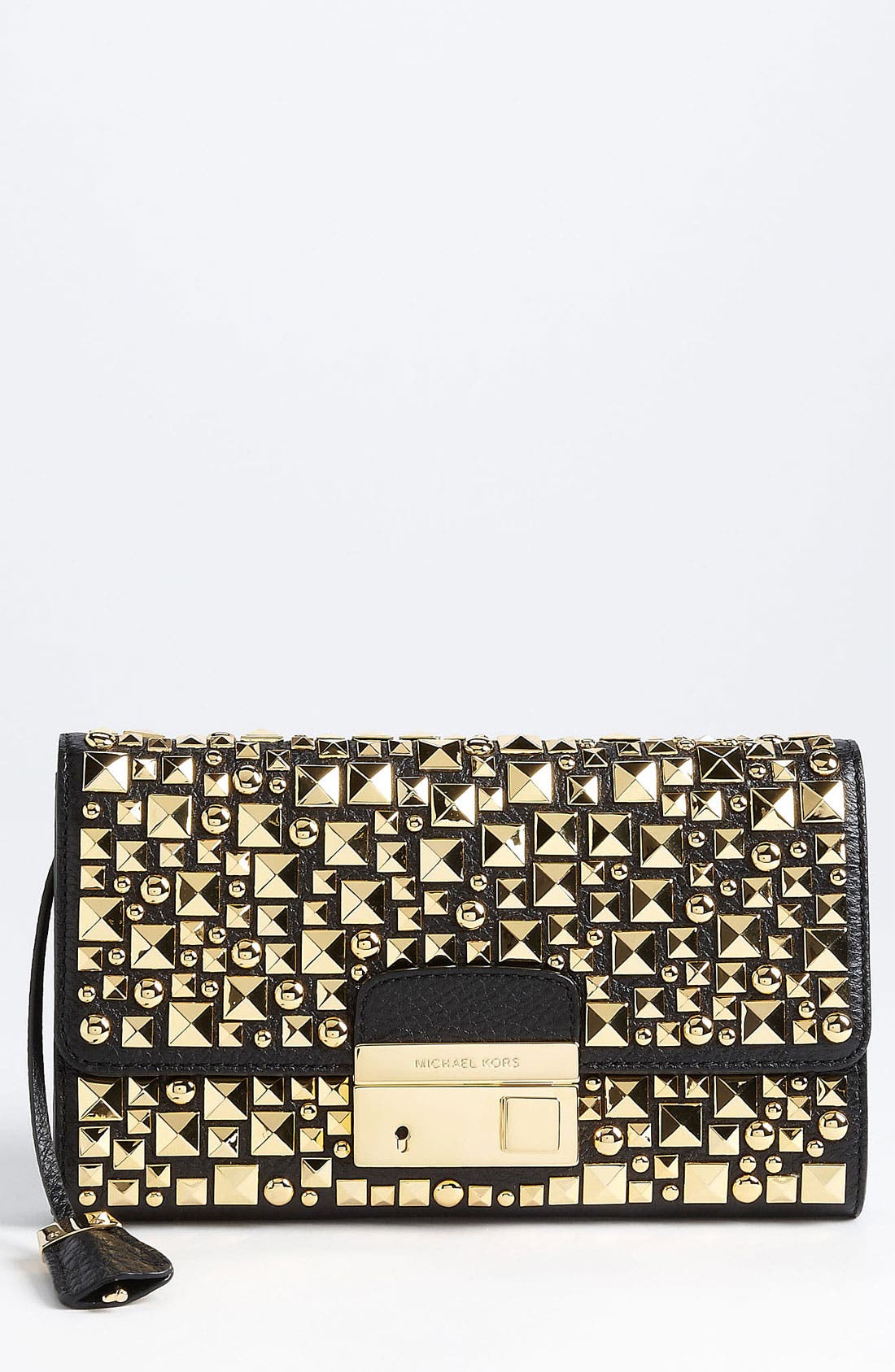 michael kors gia clutch with lock
