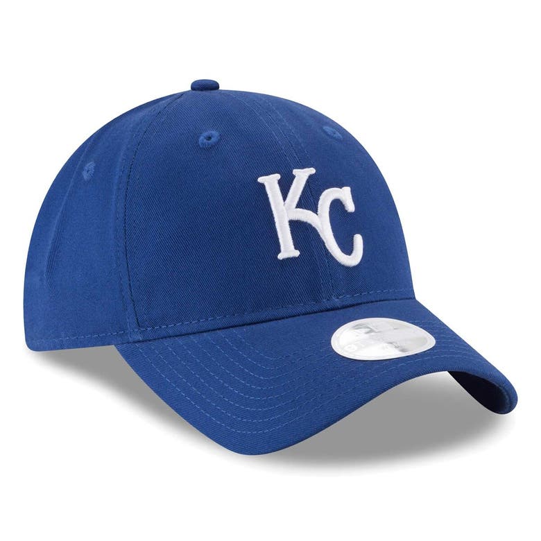 Shop New Era Royal Kansas City Royals Team Logo Core Classic 9twenty Adjustable Hat