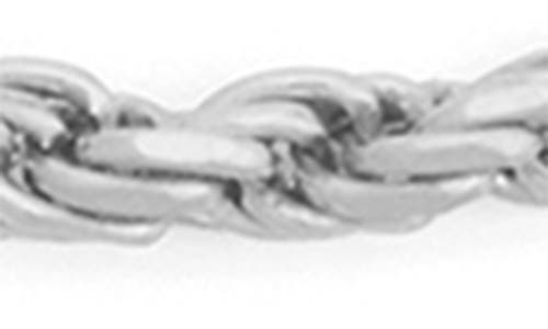 Fzn Rope Chain Bracelet In White