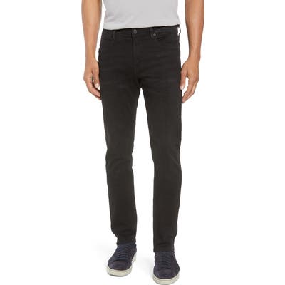 Liverpool Kingston Slim Straight Leg Jeans, Black