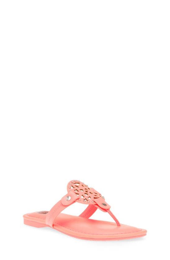 Dolce Vita Kids' Dv  Cotta Thong Sandal In Coral