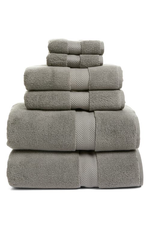 Shop Nordstrom 6-piece Hydrocotton Bath Towel, Hand Towel & Washcloth Set In Graphite