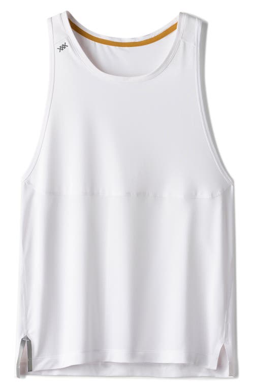 Shop Rhone Extra Mile Performance Tank In Bright White