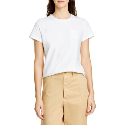 Alex Mill Slub Pocket Tee, White