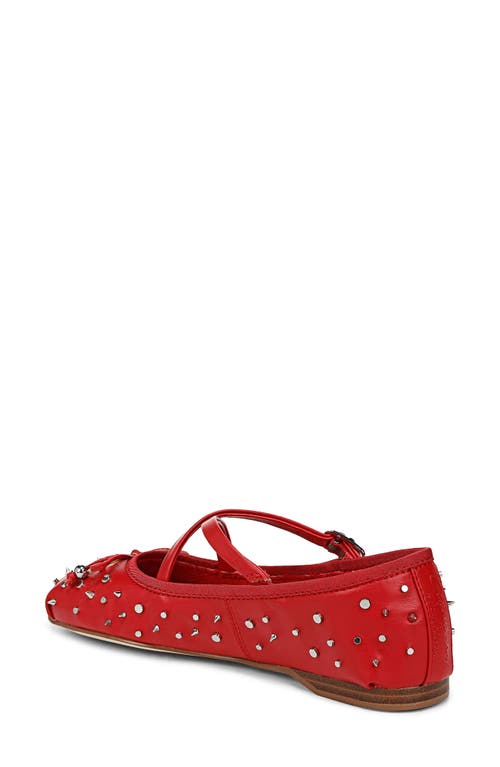 Shop Circus Ny By Sam Edelman Zuri Stud Mary Jane Flat In Riviera Red