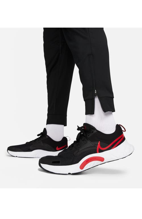 Shop Nike Totality Dri-fit Joggers In Black/white