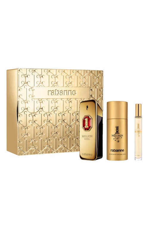 Shop Rabanne 1 Million Royal Parfum 3-piece Gift Set $208 Value In No Color