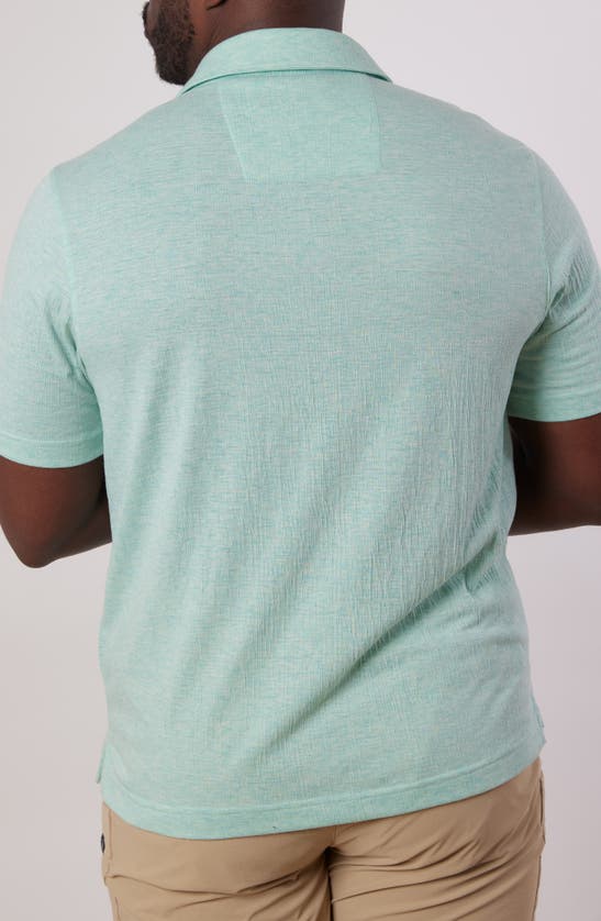 Shop Rainforest Dockside Solid Performance Polo In Seafoam