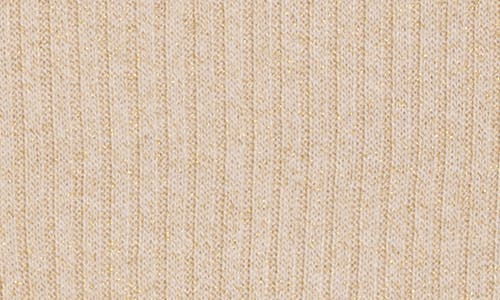 Gemma + Jane Sleeveless Rib Sweater In Khaki Gold