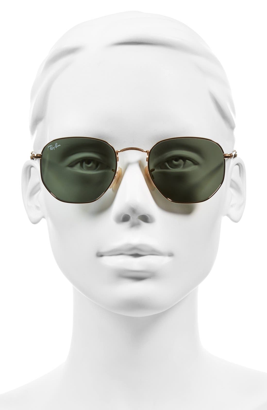 matte gold ray ban aviators