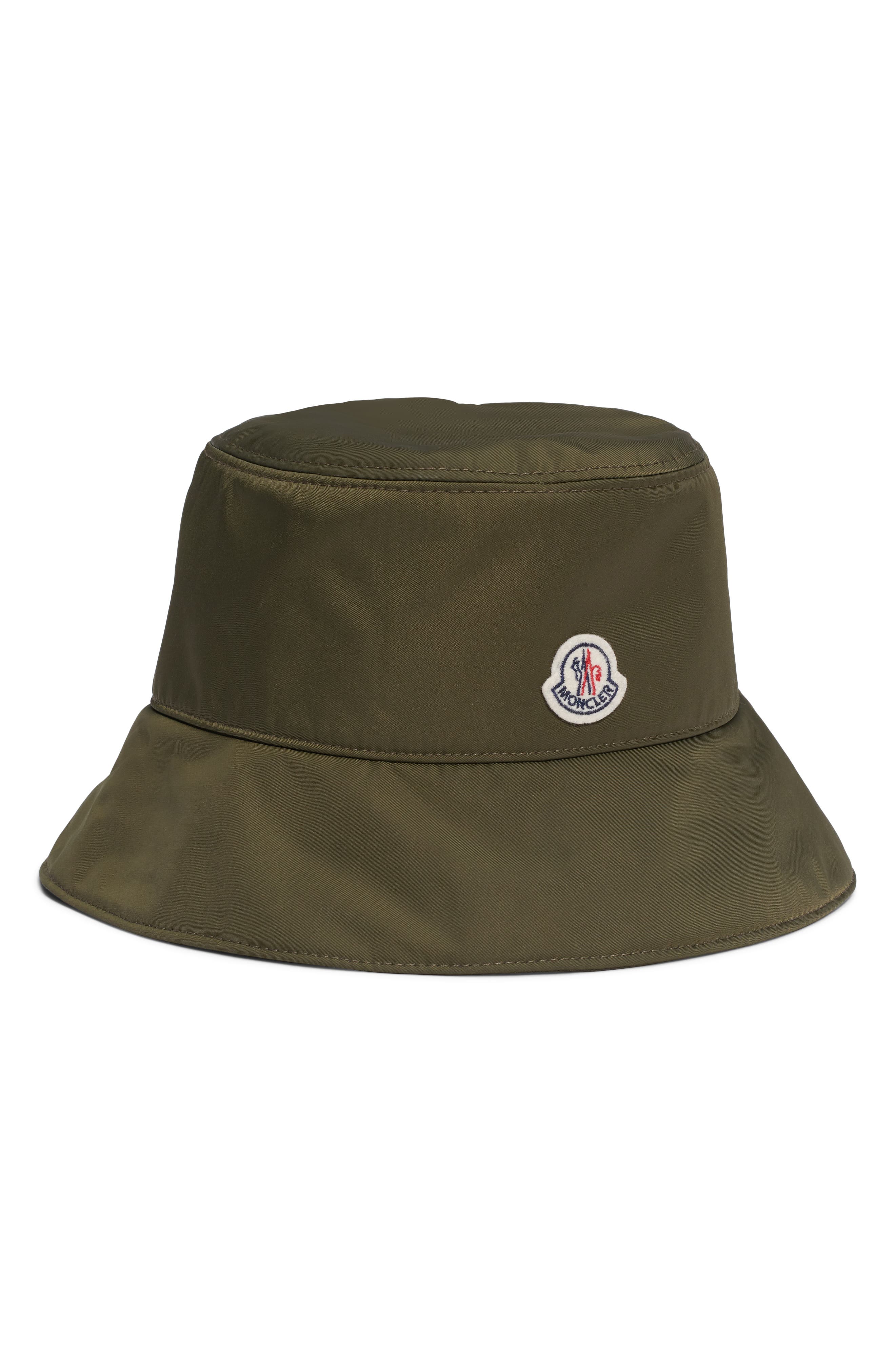 green moncler hat
