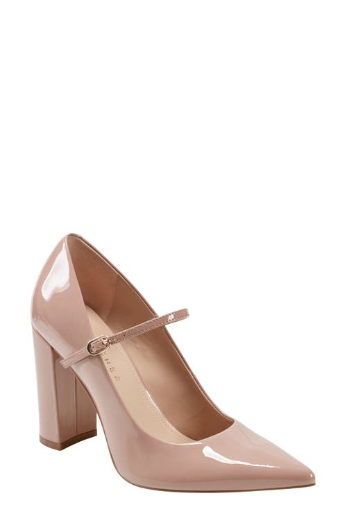 Shop Marc Fisher Ltd Artie Pointed Toe Pump In Natural