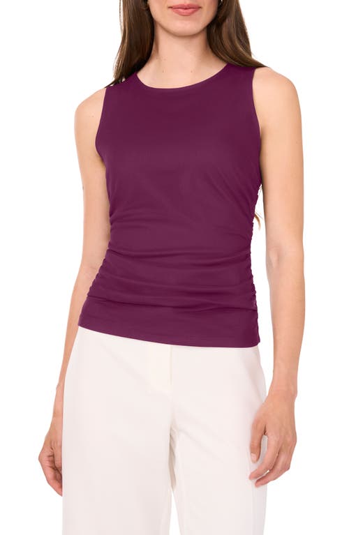 Shop Halogenr Halogen(r) Side Ruched Tank In Purple