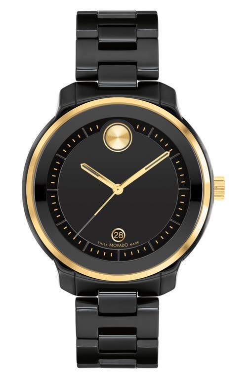 Movado Bold Verso Bracelet Watch, 38mm in Black 