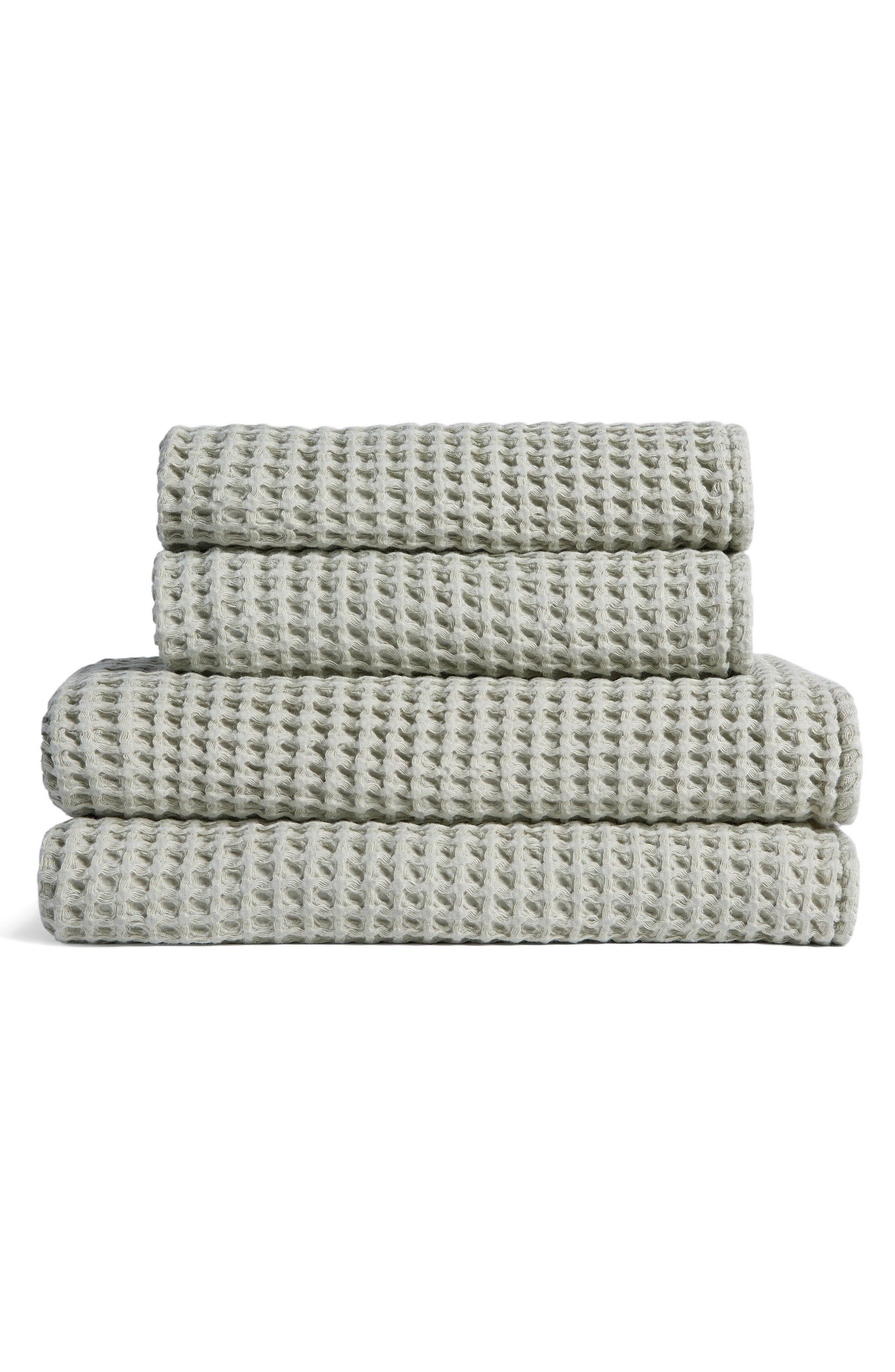 Parachute Turkish Cotton Waffle Bath Essentials in Willow 