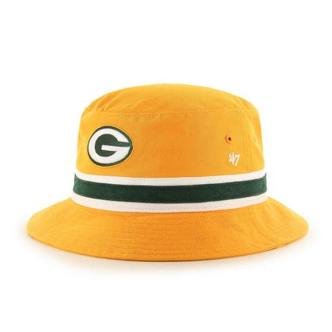 Men's '47 Green/White Green Bay Packers Morgantown Trucker Clean Up  Snapback Hat