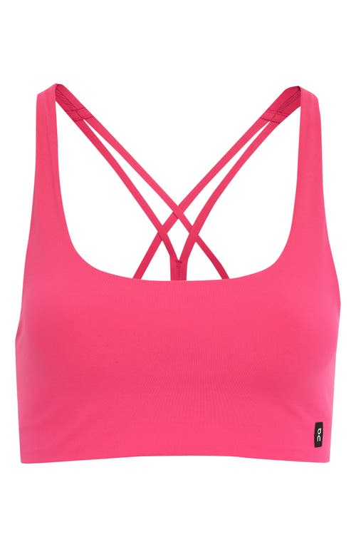 Shop On Movement Strappy Sports Bra In Pink