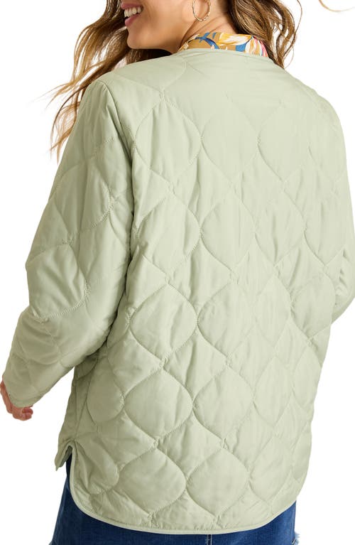 Tommy Bahama Quilted Liner Jacket In Desert Sage