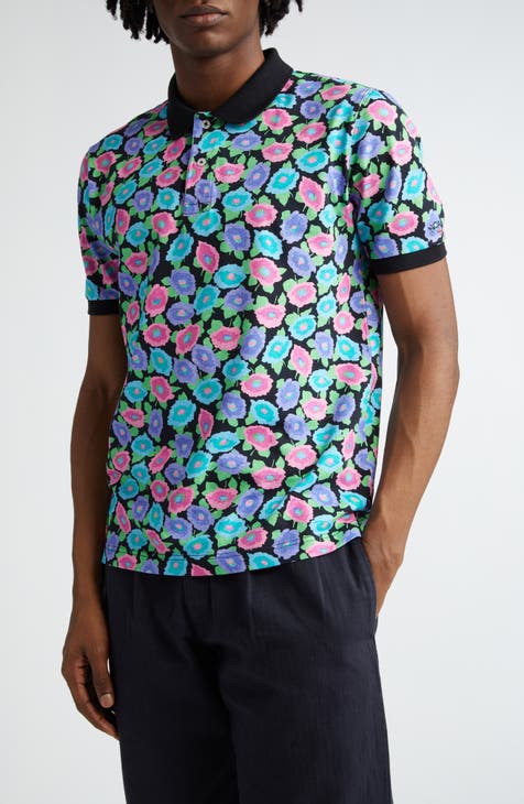 Floral Cotton Polo