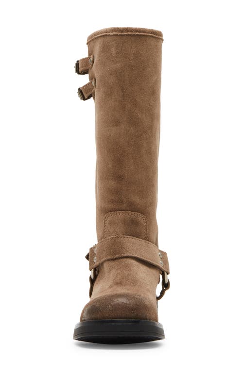 STEVE MADDEN STEVE MADDEN ASTOR KNEE HIGH MOTO BOOT