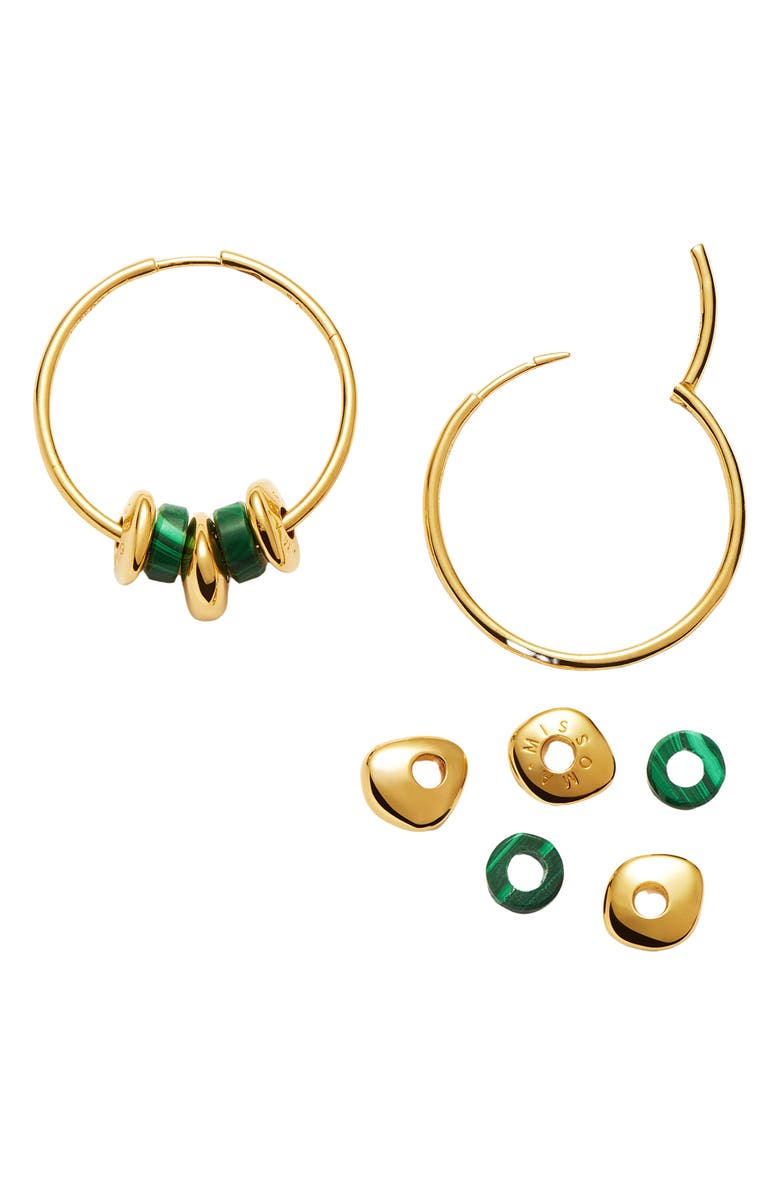 Missoma Abacus Beaded Hoop Earrings | Nordstrom