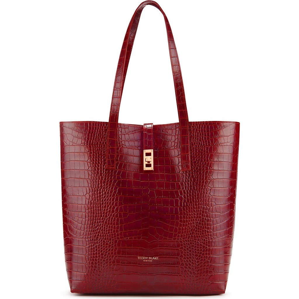 Teddy Blake Nina Croco 12" In Darkred