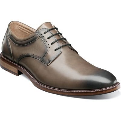 Stacy Adams Faulkner Plain Toe Derby, Grey