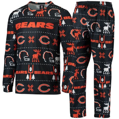 Cincinnati Bengals FOCO Women's Ugly Pajamas Set - Black