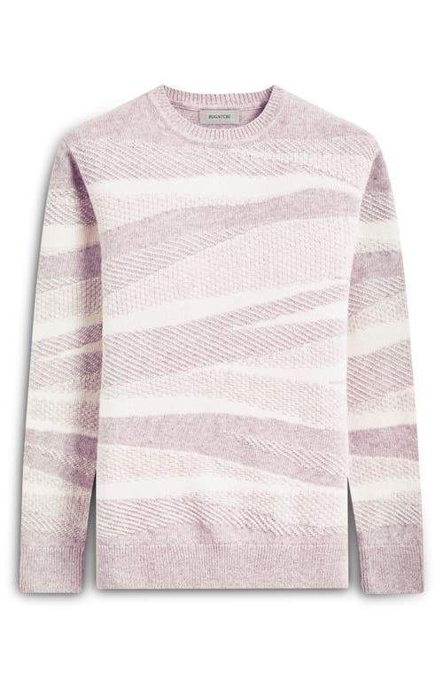 Shop Bugatchi Ripple Wool & Cotton Sweater In Willow