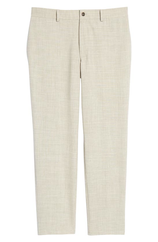 Ted Baker Jem Crop Flat Front Chinos In Tan