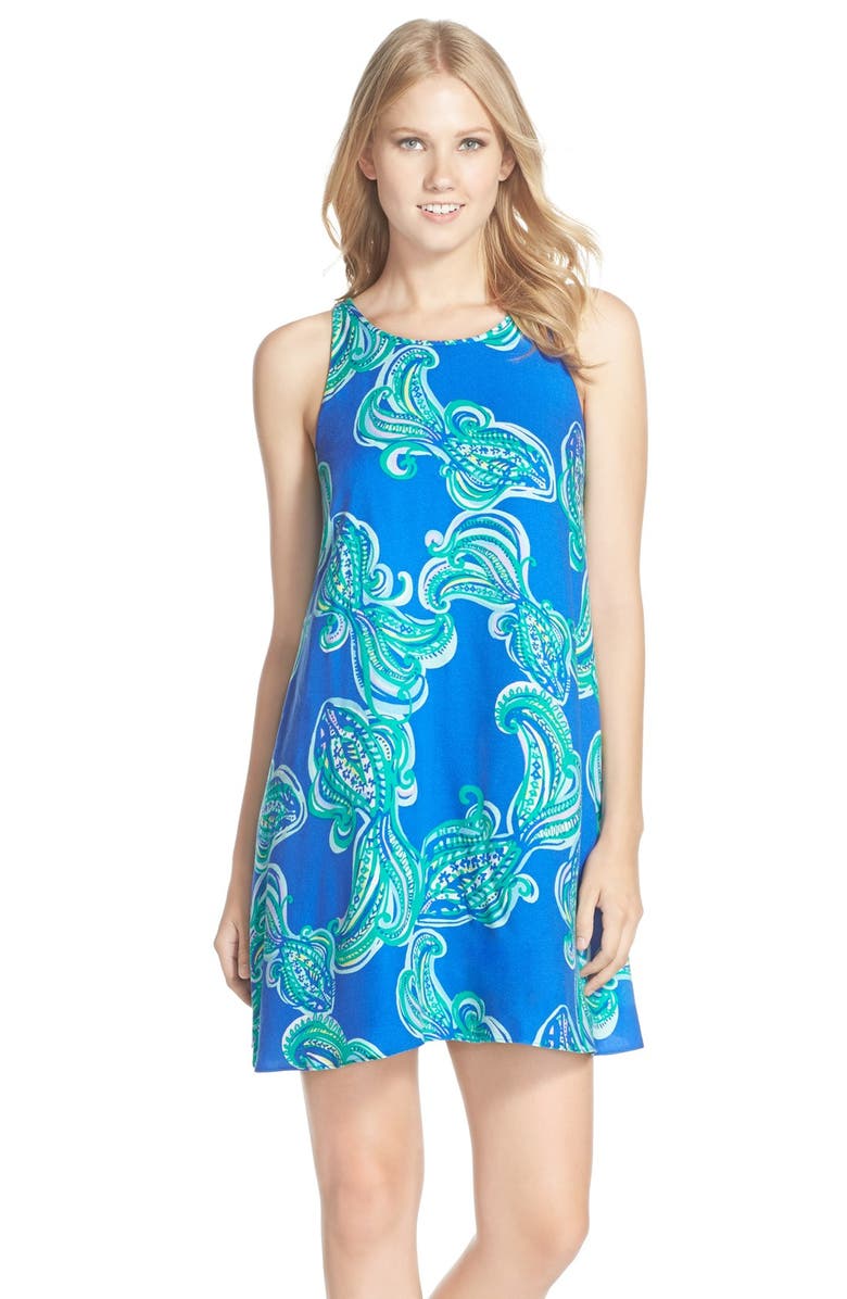 Lilly Pulitzer® 'Wright' Print Crepe A-Line Shift Dress | Nordstrom